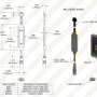 RGB LED Controller w/ LC4 Connector - Wireless RF Remote w/ Dynamic Color-Changing Modes - 5 Amps/Channel