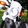 1156 LED Bulb w/ Adjustable Right Angle - 1 High Power LED - BA15S Retrofit - Installed in Turn Signals