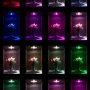 Color-Changing MR16 LED Bulb - 15 Watt Equivalent - Bi-Pin LED Spotlight Bulb: Turned On in Box Showing Color Change. Each Frame is One Second. Around 20 Seconds to Fully Cycle