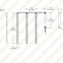 40W LED Magnetic Strip Troffer Retrofit Kit - 2x2 Troffer - Up To 5200 Lumens - Dimmable