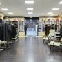 40W LED magnetic strip troffer retrofit kits for 2x2 troffers lighting a retail men's clothing store