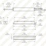 Magnetic LED Retrofit Kit For 4x1 Troffer / Linear Strip Fixtures - 50W - 3000K / 4000K / 5000K