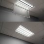 Each light bar is built with durable aluminum housing and a frosted lens that resembles the look of a traditional T8 tube