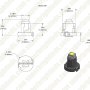 NEOx LED Bulb - High Power Instrument Panel LED
