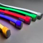 End Cap for Flexible LED Neon Strip Lights: LED Neon Strip Lights Being Capped