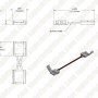 NFLS10-2CSH 2 Contact 10mm Flexible Light Strip Interconnect
