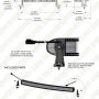 40&amp;quot; Off Road Curved LED Light Bar - 240W - 19,200 Lumens