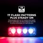 4&amp;quot; Grille and Surface Mount LED Strobe Light Head - 12W