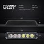 5&amp;quot; Grille and Surface Mount LED Strobe Light Head - 18W