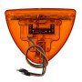 Triangle LED Turn Signal Light for Peterbilt 379 Trucks: Back View