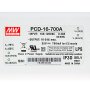 MEAN WELL Constant Current LED Driver - PCD-16 Series - 700mA - 16-24 VDC