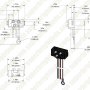 Right Angle 3-PIN Plug