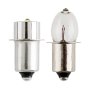 3 Watt Flashlight Bulb: Profile View
