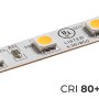 5m White LED Strip Light - Radiant™ Series LED Tape Light - 12V/24V - IP20