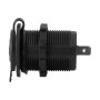 Cigarette Lighter Socket for LED Rocker Switch Panels - 12V: Profile View