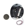Recessed Light Fixture, 9 LED: Back Size Comparison View