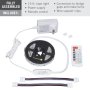                             
                        Kit includes a 120V power supply, two jumper connectors, two wire clips, and an RF remote control