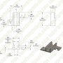 RLBN-MC Mounting Clip for RLBN series Narrow Rigid Light Bars