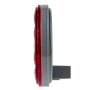 Round LED Truck Trailer Light PL-3 Connection - 4&amp;quot; LED Stop Turn Tail Light with 12 LEDs: Profile View