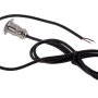 Conveniently installs in a 5/8&amp;quot; round hole with included 22 AWG pigtail wires.