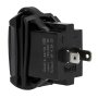 Dual USB Charging Port Adapter for LED Rocker Switch Panels - Built-in Voltmeter/Ammeter - 4.2 Amps - USB Type A - Back View