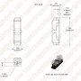 24-18 AWG Wire Splice Connectors - Single/Dual Channel Terminal Splice Taps