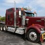 6-3/4&amp;quot; Amber LED Strobe Light Beacon with 15 LEDs: Shown Installed On Semi.