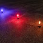3-in-1 LED Safety Flare Kit - 2 Pack Emergency Warning Light - 3 Flash Modes- Battery Operated