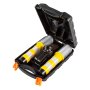 LED Safety Flare Kit - 2 Pack Emergency Warning Light - 3 Flash Patterns - Battery Operated