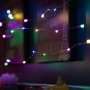 USB LED Fairy Lights w/ Remote Control - Silver Wire - 32&#039;