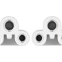 Interconnect Cable for 4&#039; Linkable LED Shop Light/Garage Lights - 9.5&amp;quot;: Front View