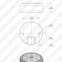 SLP series Touch Switch Stick-Up Lamp