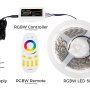 5050 RGB+W LED Strip Light - Color-Changing LED Tape Light w/ White and Multicolor LEDs - 12V - IP20 - 204 lm/ft