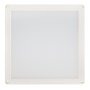 Square LED Vehicle Task Light: Front View