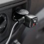Mini Emergency LED Light Bar - Magnetic Surface Mount - 360° Safety Strobe Light - 12V Plug