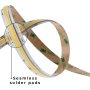 Flexible, cuttable, adhesive-back design for convenient install