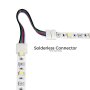 5050 RGB+W LED Strip Light - Color-Changing LED Tape Light w/ White and Multicolor LEDs - 12V - IP20 - 204 lm/ft