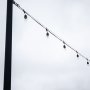 48&#039; Patio Outdoor LED String Lights with 15 Filament Bulbs - Suspended Sockets - 2200K/2700K