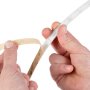 The peel-and-stick 3M™ adhesive backing makes surface mounting easy