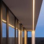 Smooth line of light eliminates the need for diffusion covers.