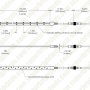 COB2-IP65-RGBW-5m Dimensional Drawings