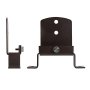 Surface Mount Brackets for High Bay Mounting: Front Profile View