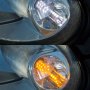 3157 Switchback LED Bulb - Dual Intensity 60 SMD LED Tower, A Type: White LEDs Serve As Day Time Running Light Function During Vechicle Parking Light Mode &amp; Amber LEDs For Standard Turn Signal Mode