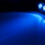 Blue LED Safety Light w/ Arrow Beam Pattern: Light Beam Pattern
