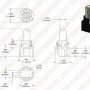 PC74 LED Bulb - High Power Instrument Panel LED