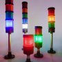 LED Signal Tower Stack Lights - Fixed Mount with 50mm Pole