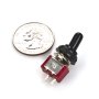 Mini ON/OFF Toggle Switch with quarter for size