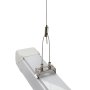 55W Vandal / Impact Resistant Architectural Vapor Tight LED Light - LED Tri-Proof Light - 4&#039; Long - 7,150 Lumens - 4000K/5000K