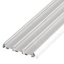 1m silver TRIADA aluminum channel