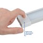 Linear LED Task Light w/ Touch Switch - Under Cabinet Lighting Fixture - 4000K